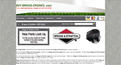 Desktop Screenshot of buybriggsengines.com